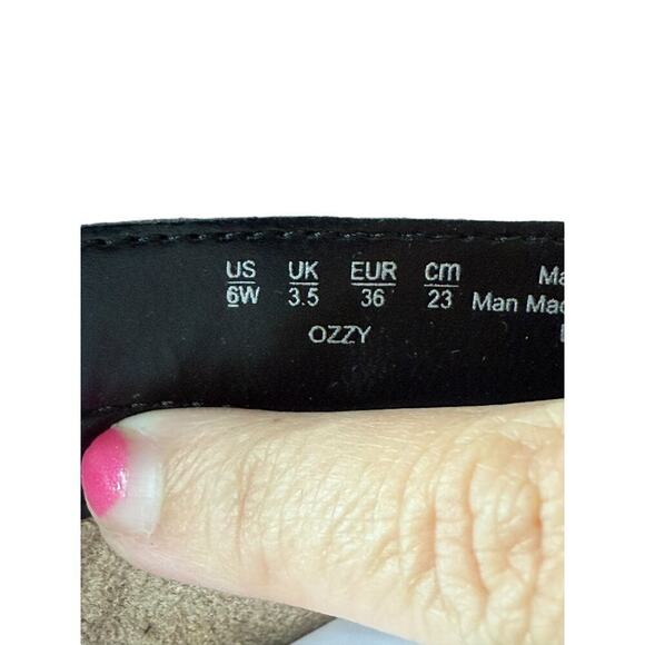 NIB Soul Women's Black Smooth Synthetic Ozzy Mid Calf Combat Boots Size 6 - Picture 9 of 11